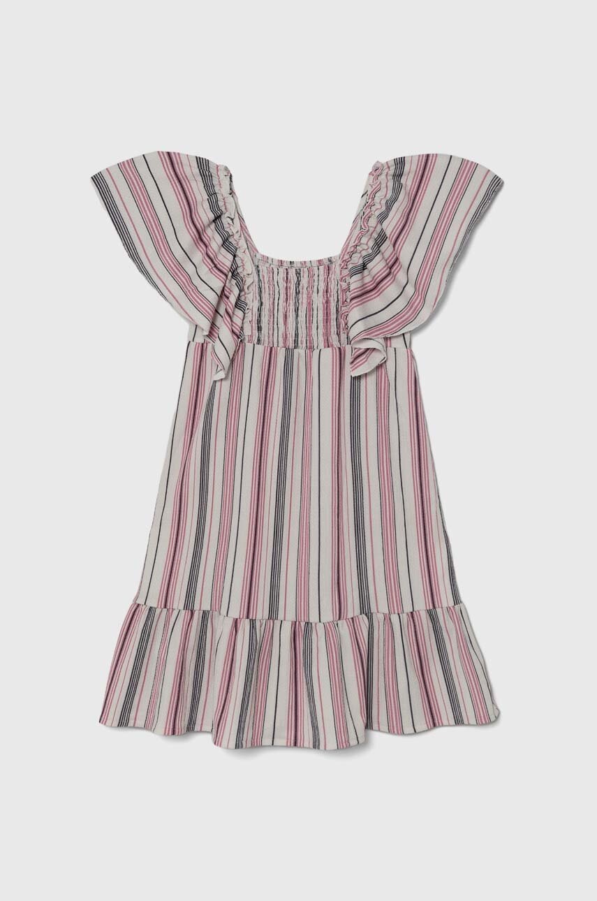 Детское платье Pepe Jeans REGINA цвет фиолетовый mini расклешённое