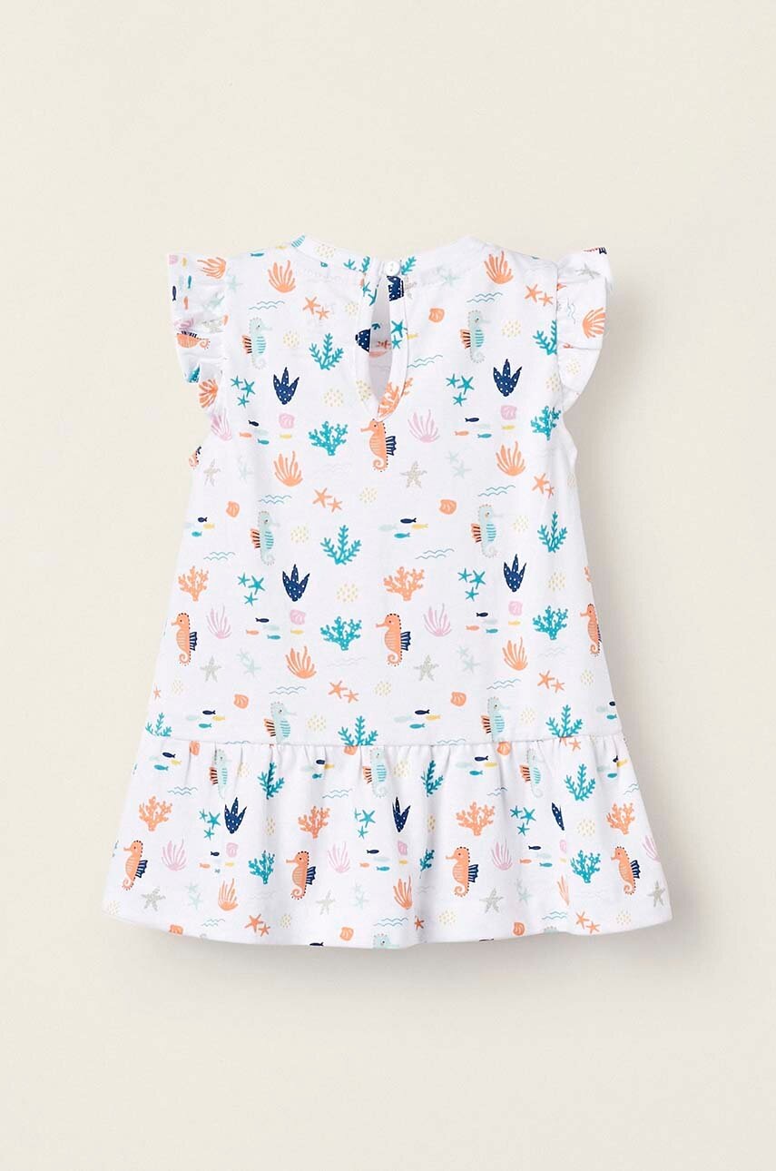 Дитяча бавовняна сукня zippy