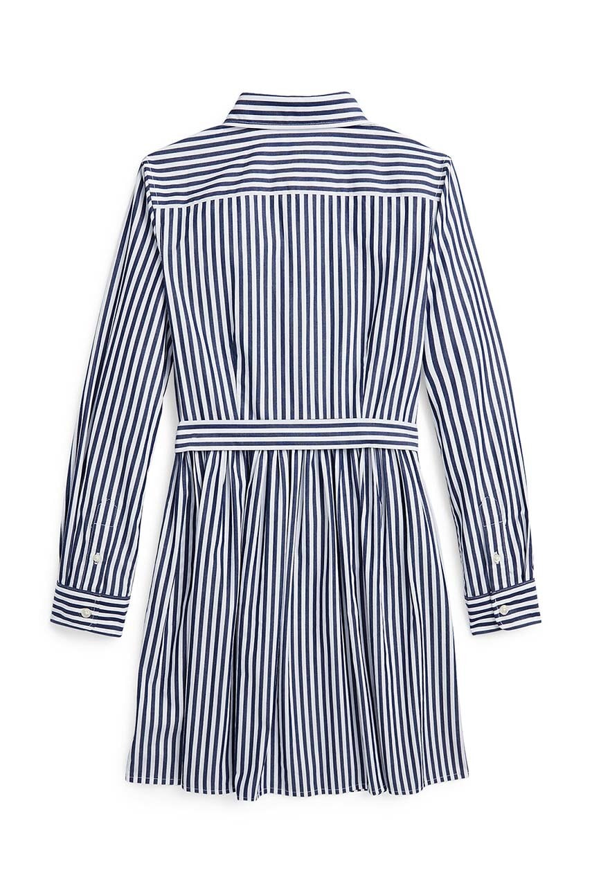 Хлопковое детское платье Polo Ralph Lauren mini прямое 313934134003 Хлопковое детское платье Polo Ralph Lauren mini прямое 313934134003