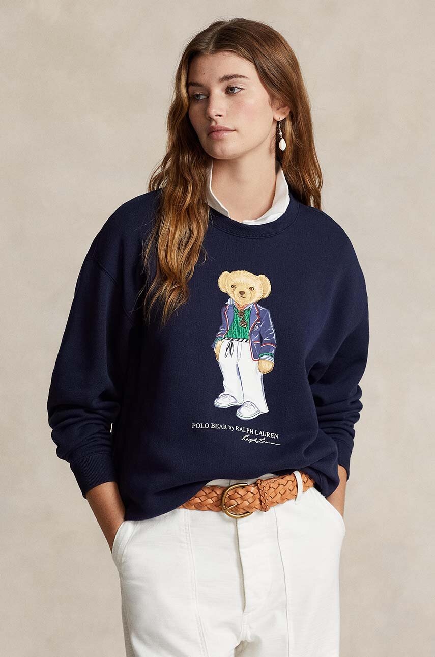 

Суичър Polo Ralph Lauren в тъмносиньо с десен 211924304, Тъмносин