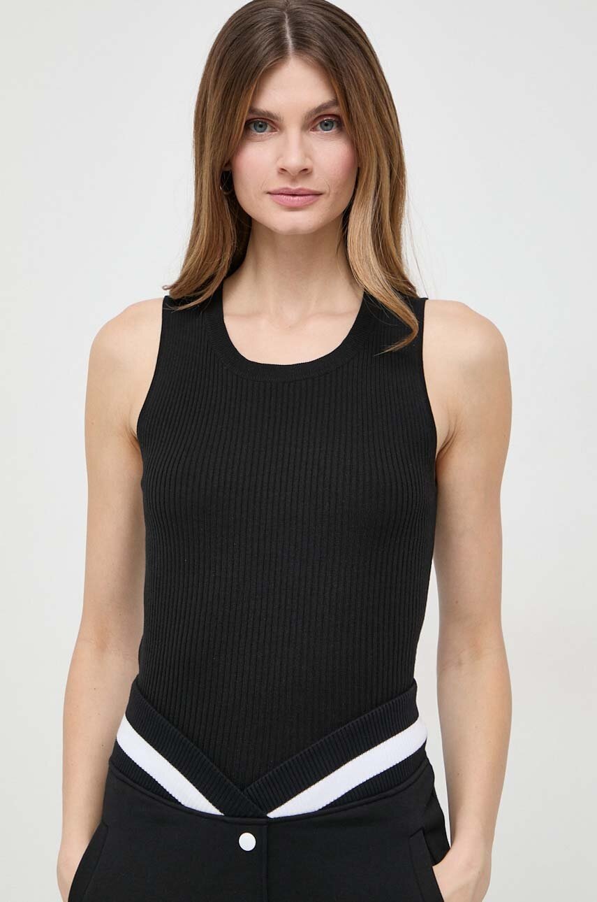 

Топ с коприна Pinko в черно 102809.A1KW, Черен