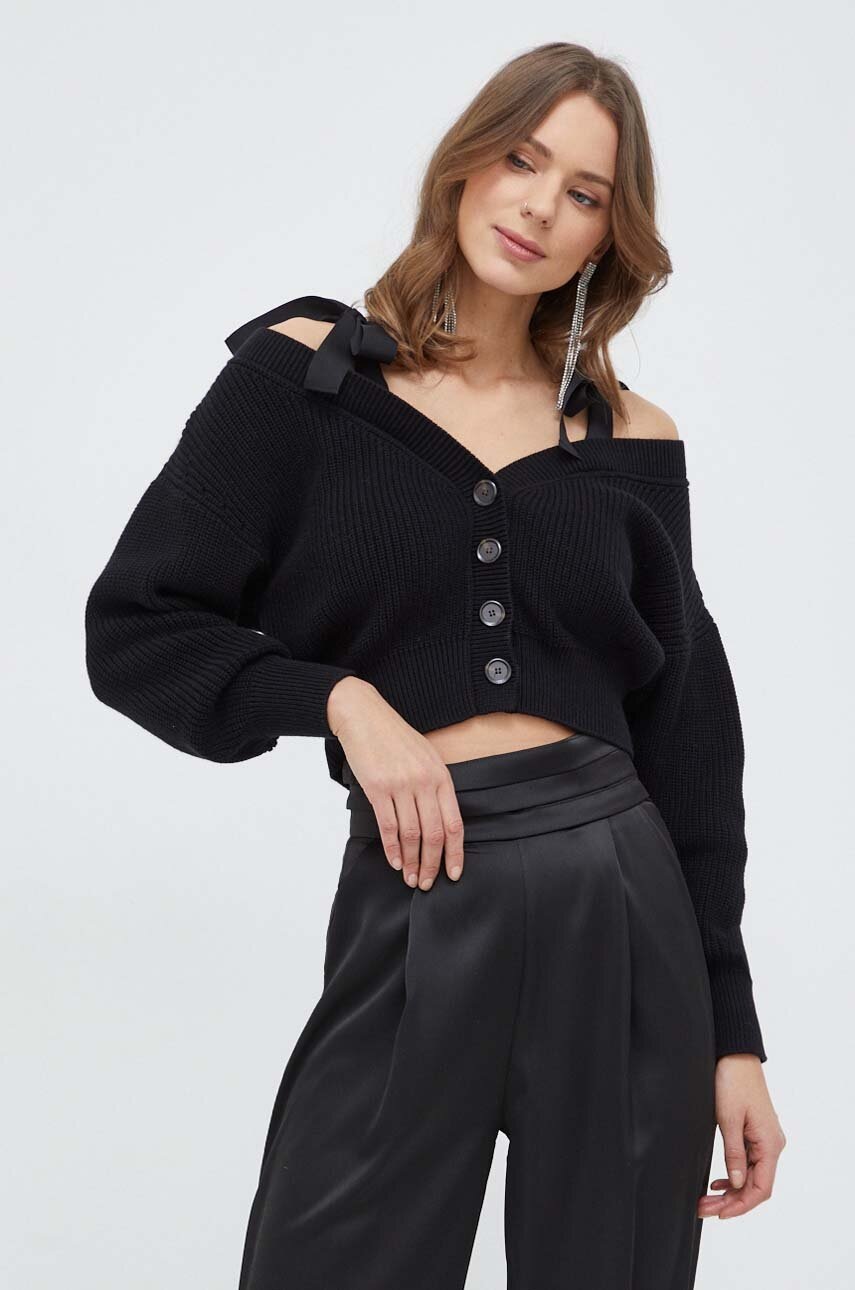 

Жилетка с кашмир Pinko в черно 102805.A1KP, Черен