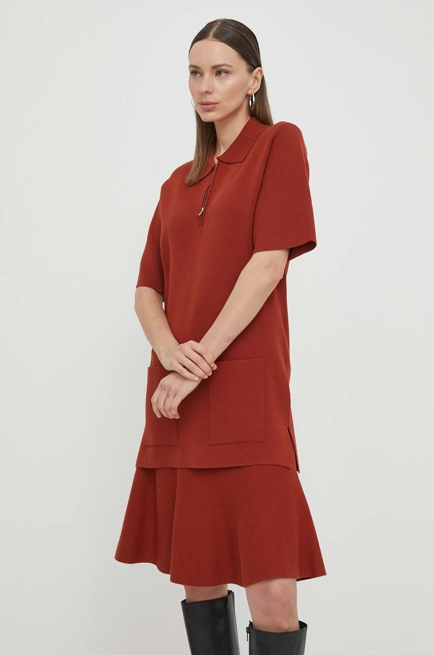 Tiger Of Sweden pulover culoarea portocaliu, light