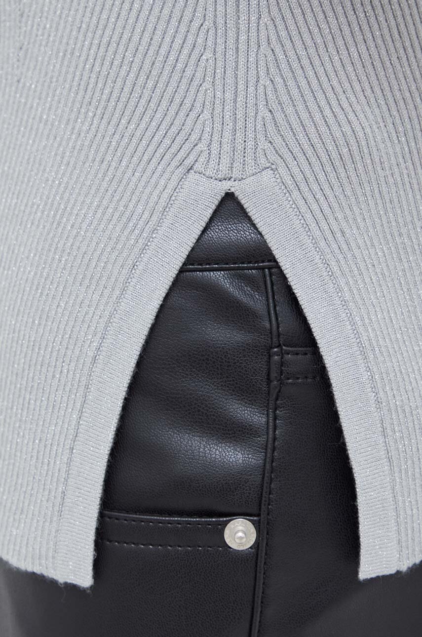 Πουλόβερ Max Mara Leisure χρώμα: ασημί φωτογραφία