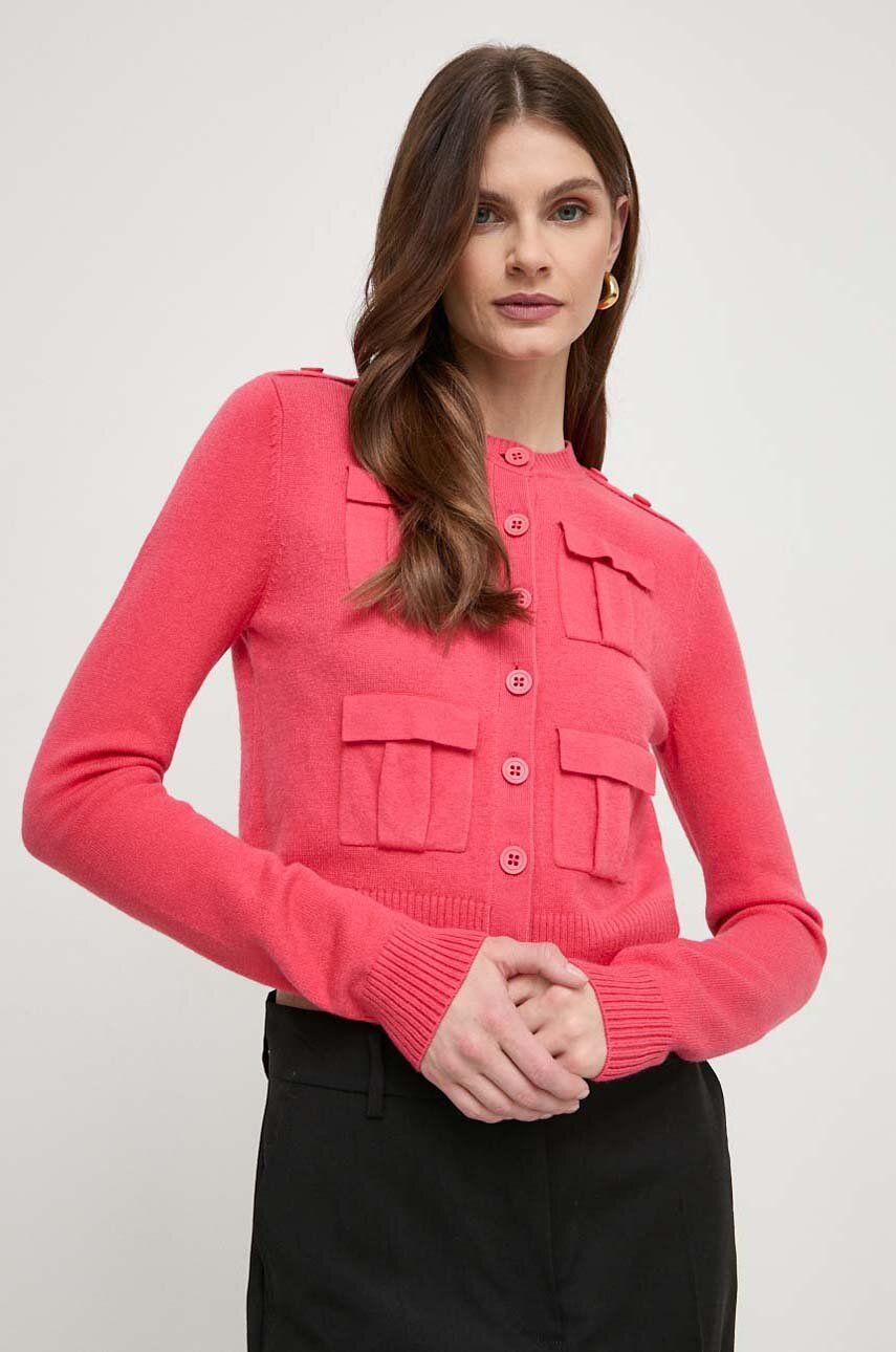 MAX&Co. cardigan femei, culoarea roz 2416340000000