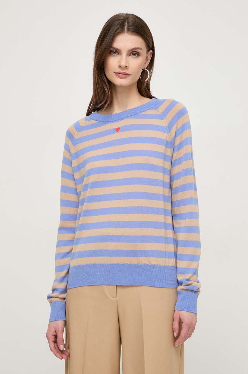 MAX&Co. pulover de lana femei, light