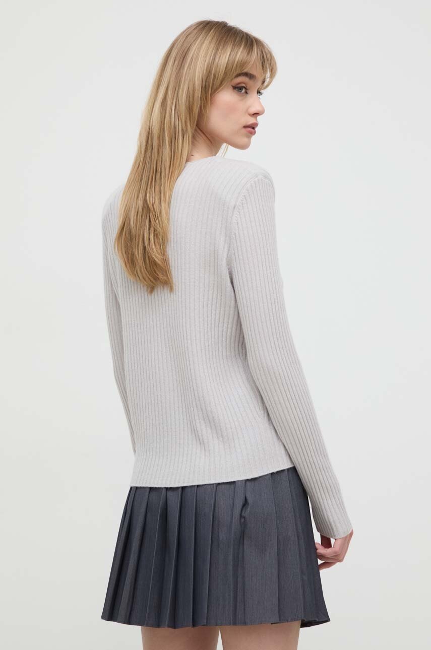 Ζακέτα κασμίρ IRO χρώμα: γκρι φωτογραφία