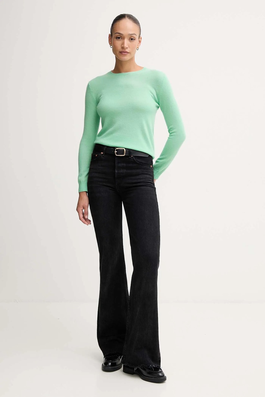 Шерстяной свитер United Colors of Benetton лёгкое