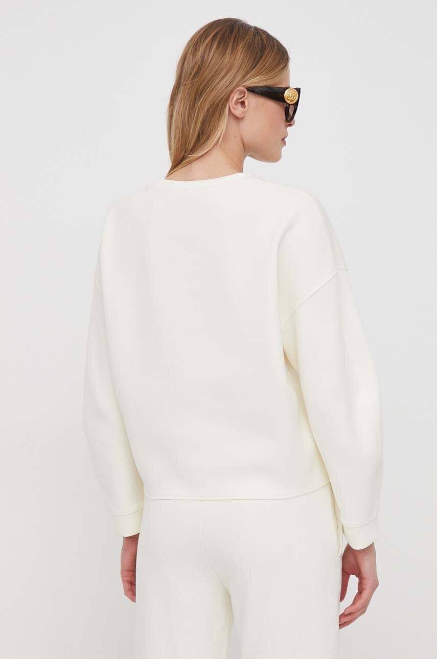 Dukserica Sisley za žene, boja: bež, bez uzorka