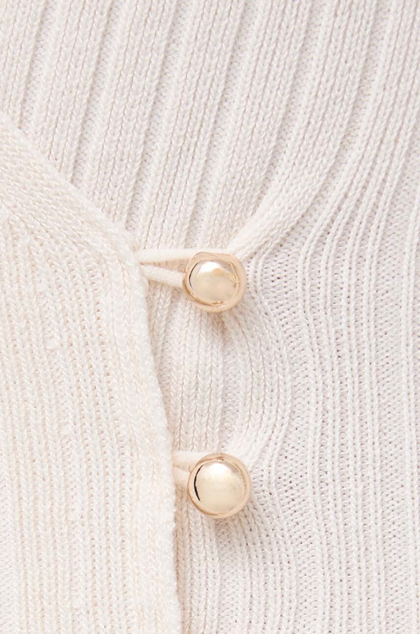 Πουλόβερ Morgan MCAT χρώμα: μπεζ MCAT φωτογραφία