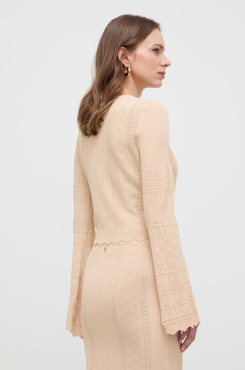 Guess pulóver ADALINE könnyű, női, bézs, W4GR08 Z2U00 termék 2. képe