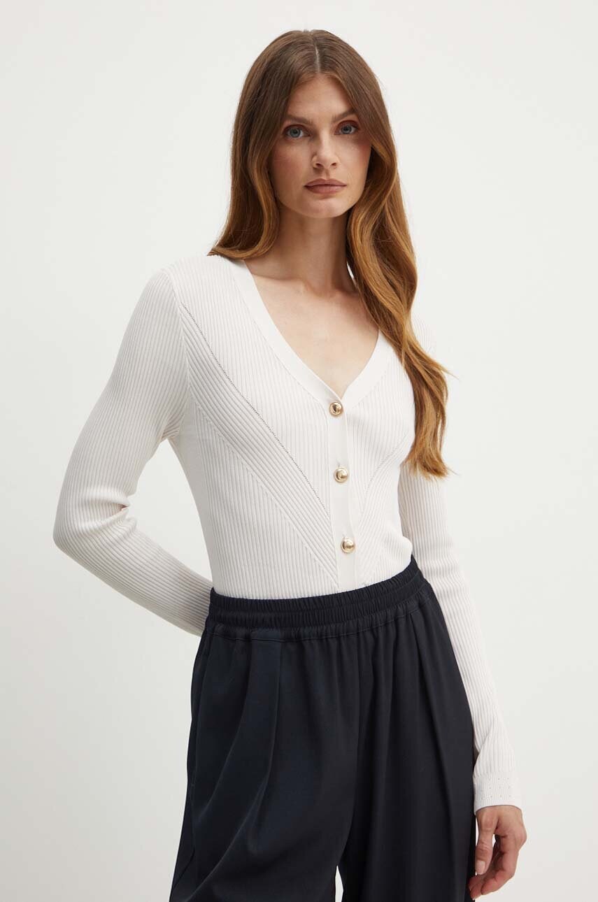 

Жилетка Guess KAILEY в бежово от лека материя W4GR41 Z2U00, Бежов