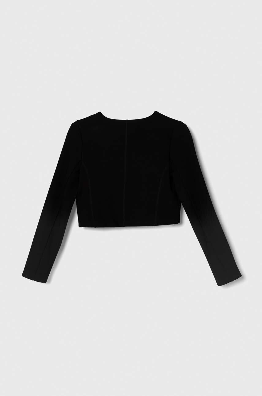 Детский кардиган Guess цвет чёрный лёгкий