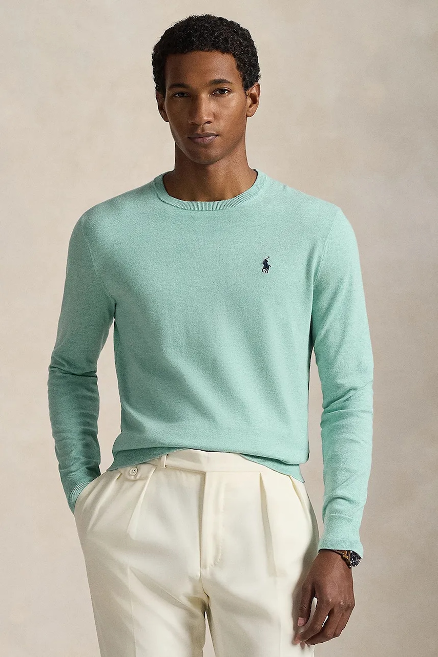 Ανδρικά πουλόβερ polo ralph lauren σε τιρκουαζ