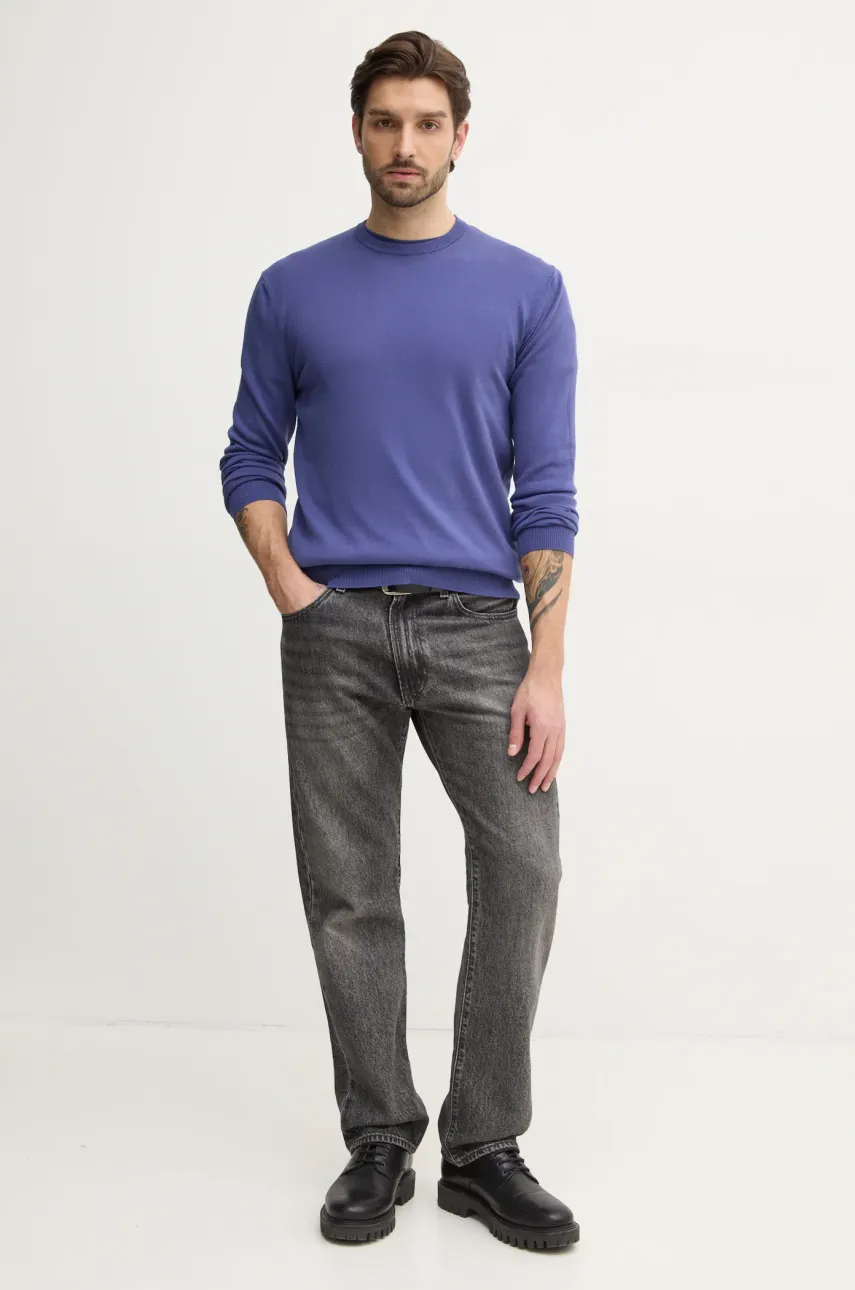 Хлопковый свитер United Colors of Benetton лёгкий 1098U1I76 Хлопковый свитер United Colors of Benetton лёгкий 1098U1I76