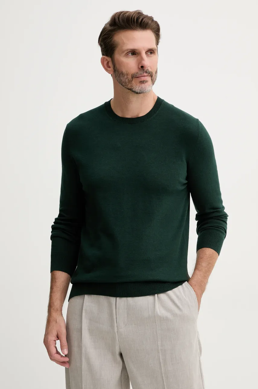 Sisley pulover barbati, culoarea gri, light