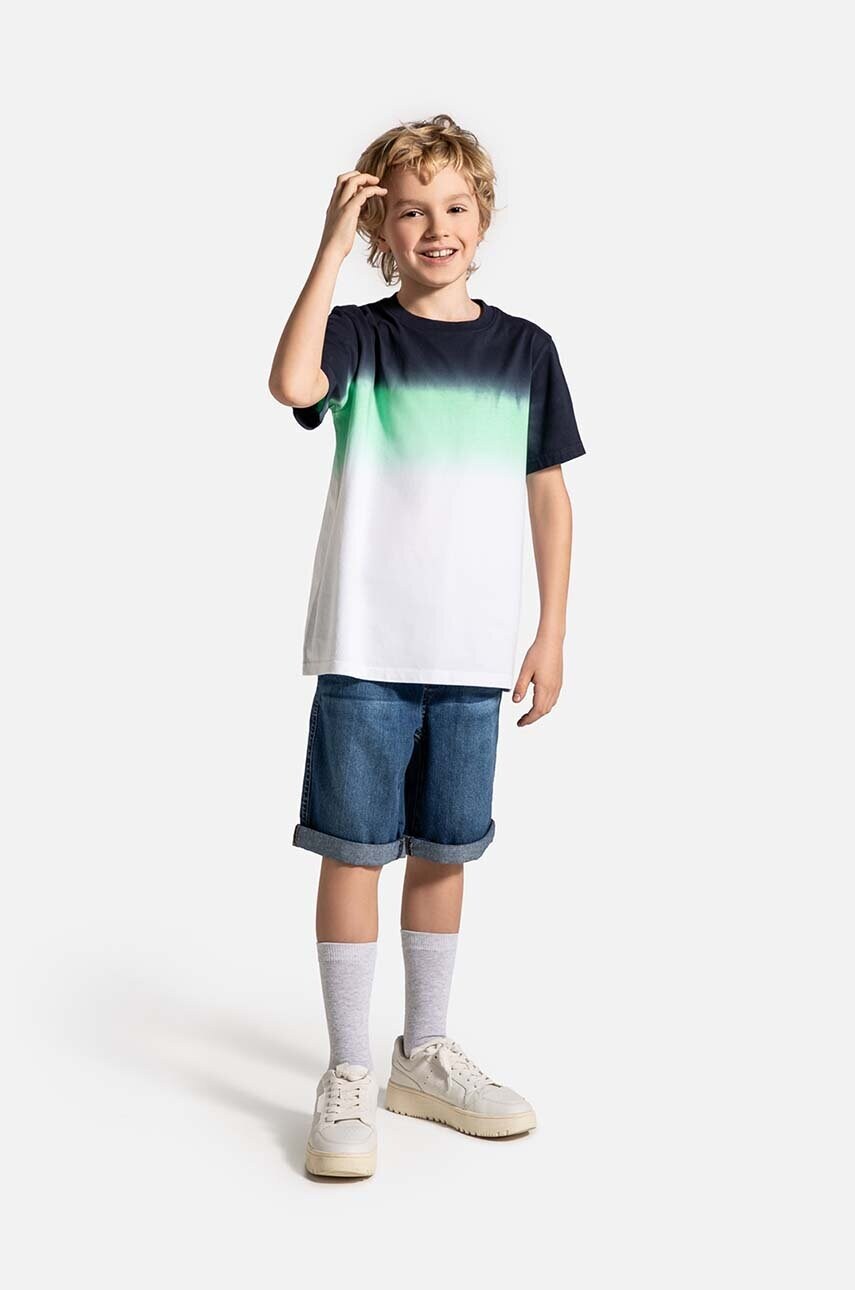 Coccodrillo pantaloni scurti din denim pentru copii