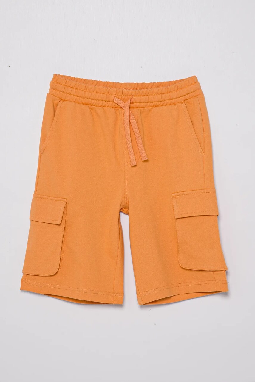 United Colors of Benetton pantaloni scurti din bumbac talie reglabila
