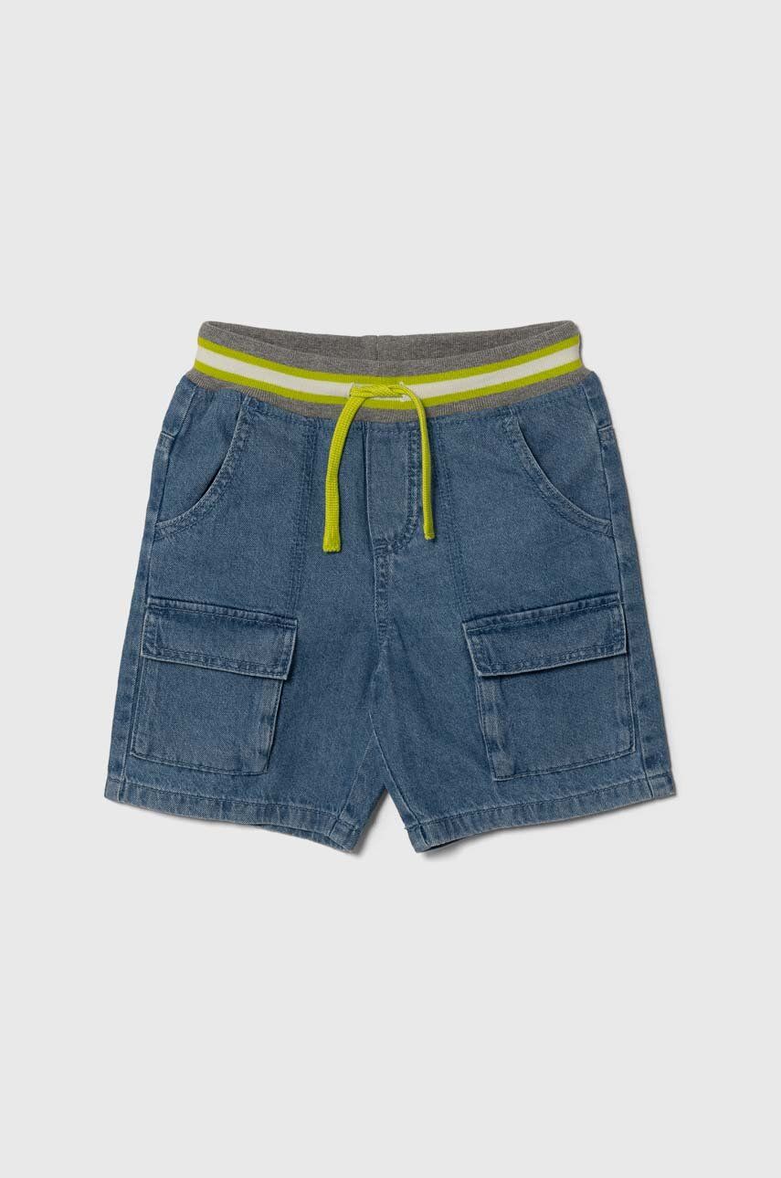 United Colors of Benetton pantaloni scurti din denim pentru copii