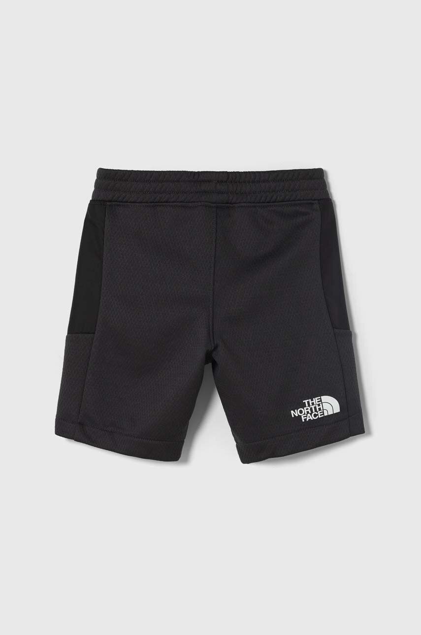 Otroške Kratke Hlače The North Face MOUNTAIN ATHLETICS SHORTS Siva Barva