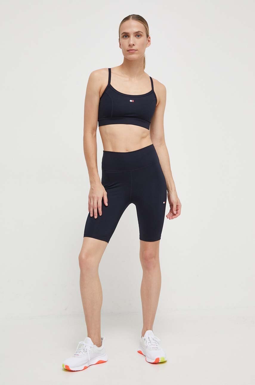 Σορτς Tommy Hilfiger χρώμα: ναυτικό μπλε φωτογραφία