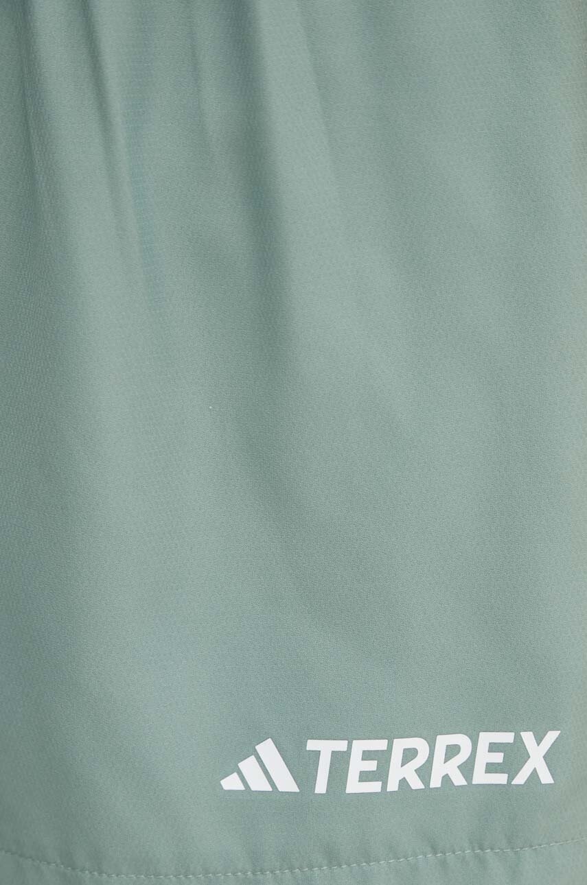Αθλητικά σορτς adidas TERREX χρώμα: πράσινο, IP4862 φωτογραφία