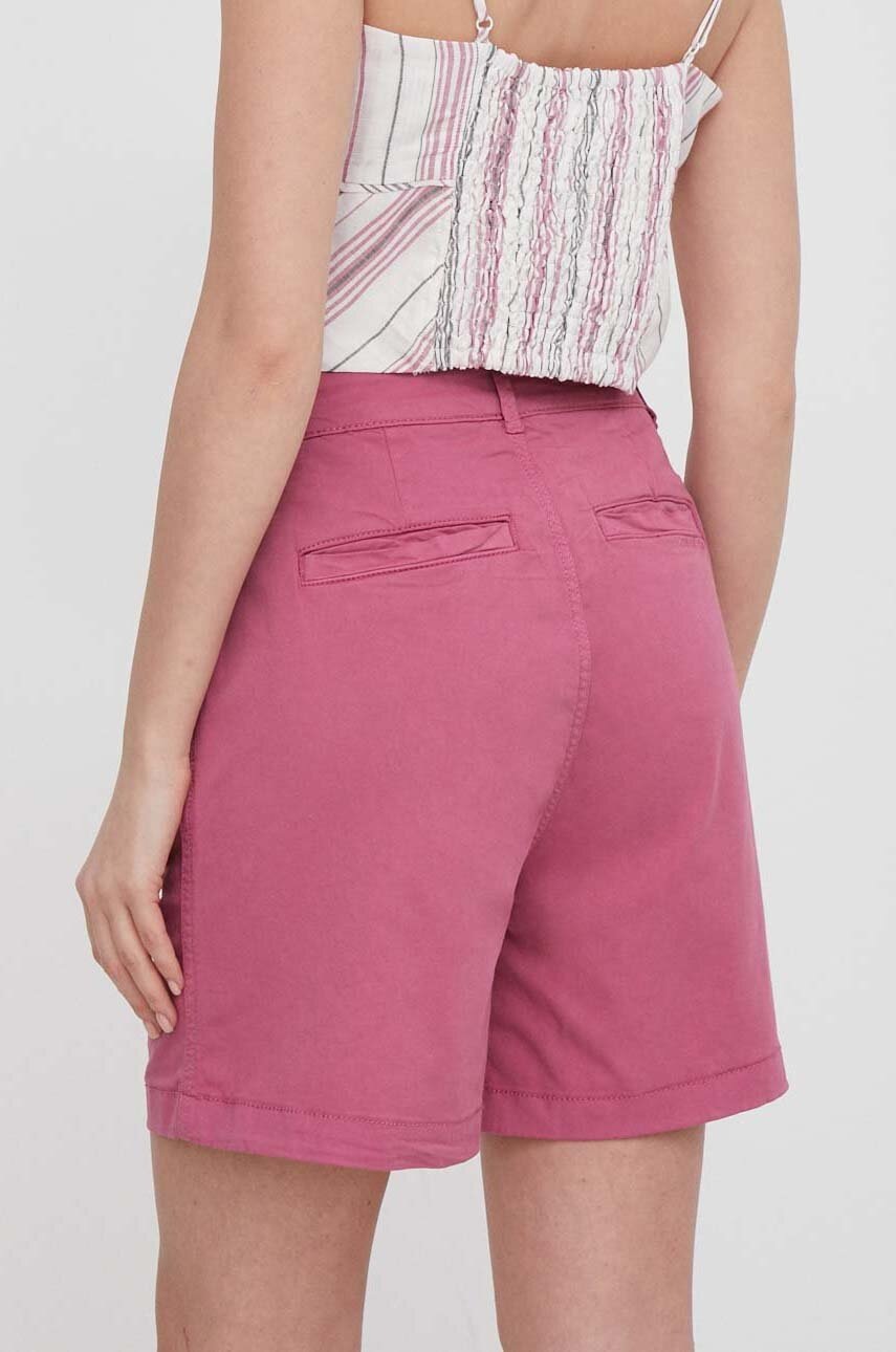 Σορτς Pepe Jeans VANIA χρώμα: ροζ PL801094 φωτογραφία