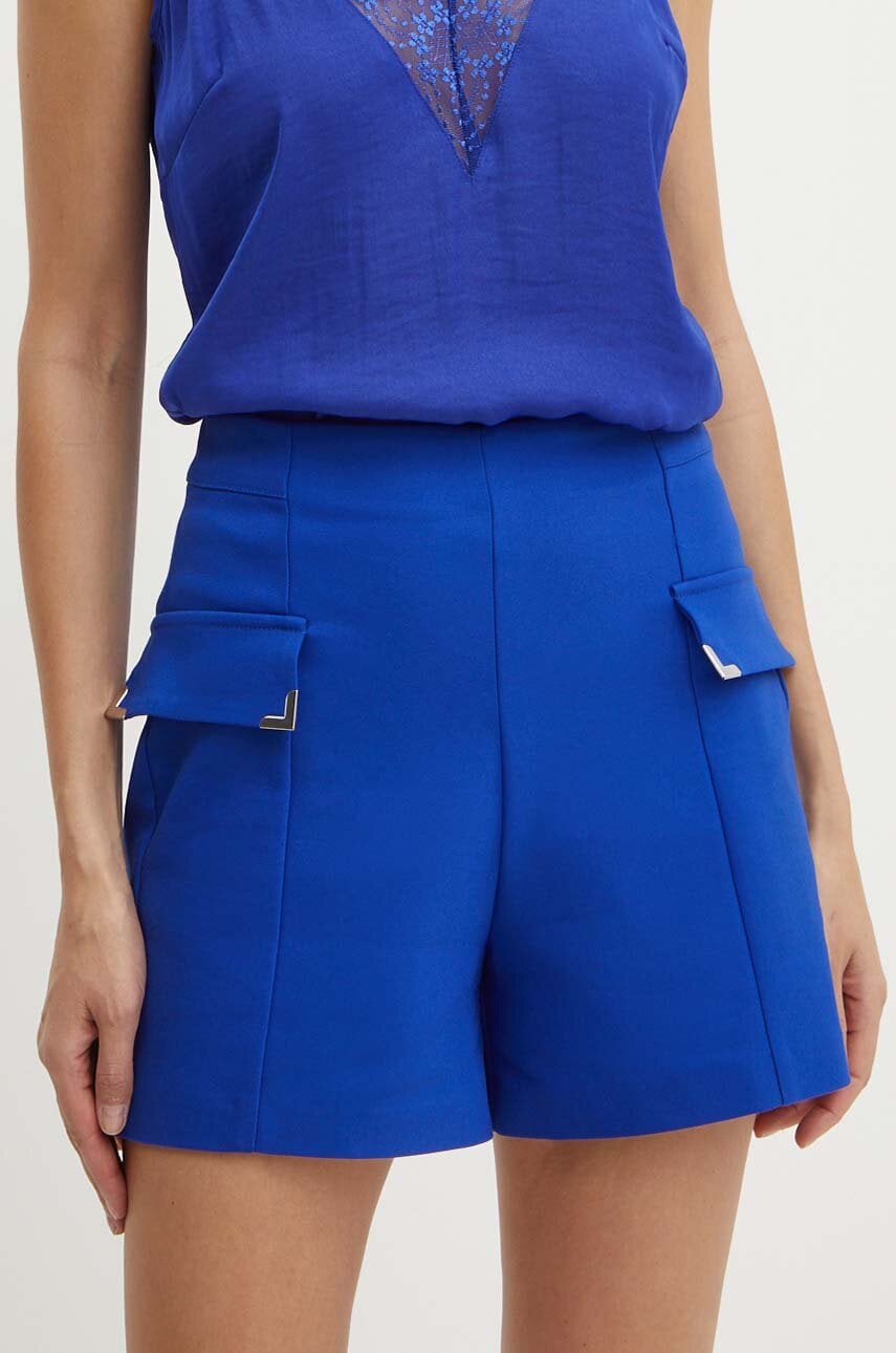 Levně Kraťasy Morgan SHOPY.F dámské, hladké, high waist, SHOPY.F