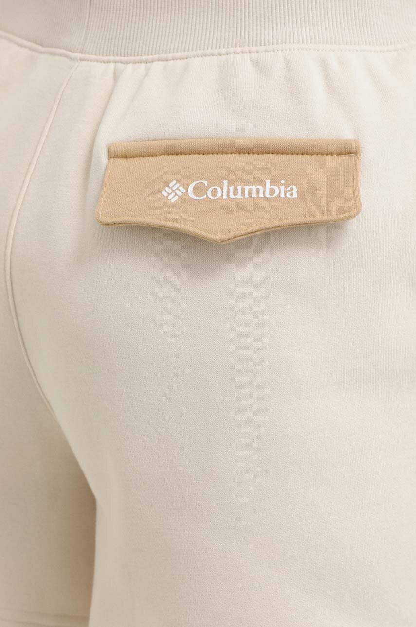 Σορτς Columbia Lodge χρώμα: μπεζ 2073461 φωτογραφία