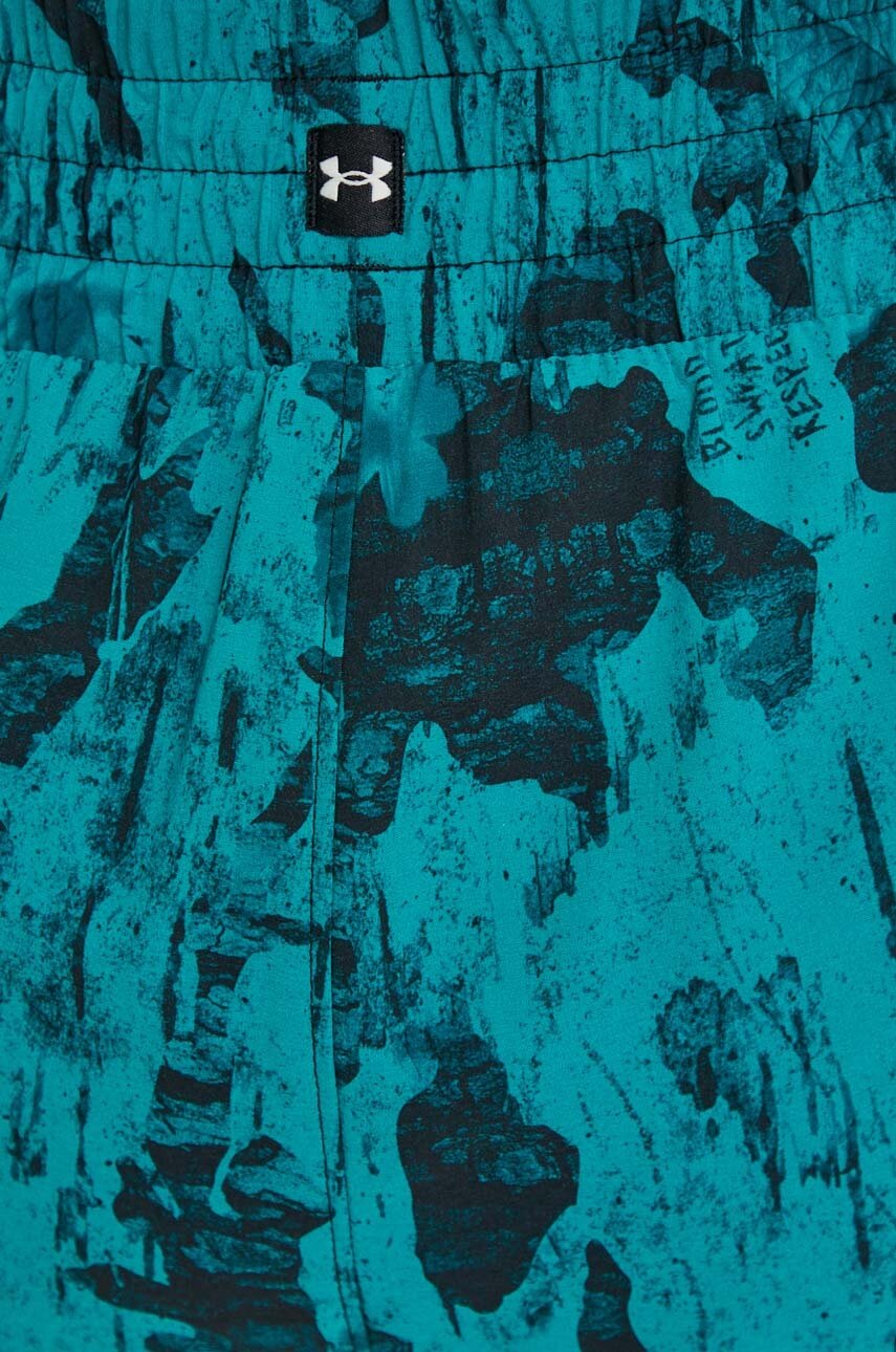 Σορτς προπόνησης Under Armour Project Rock χρώμα: πράσινο φωτογραφία