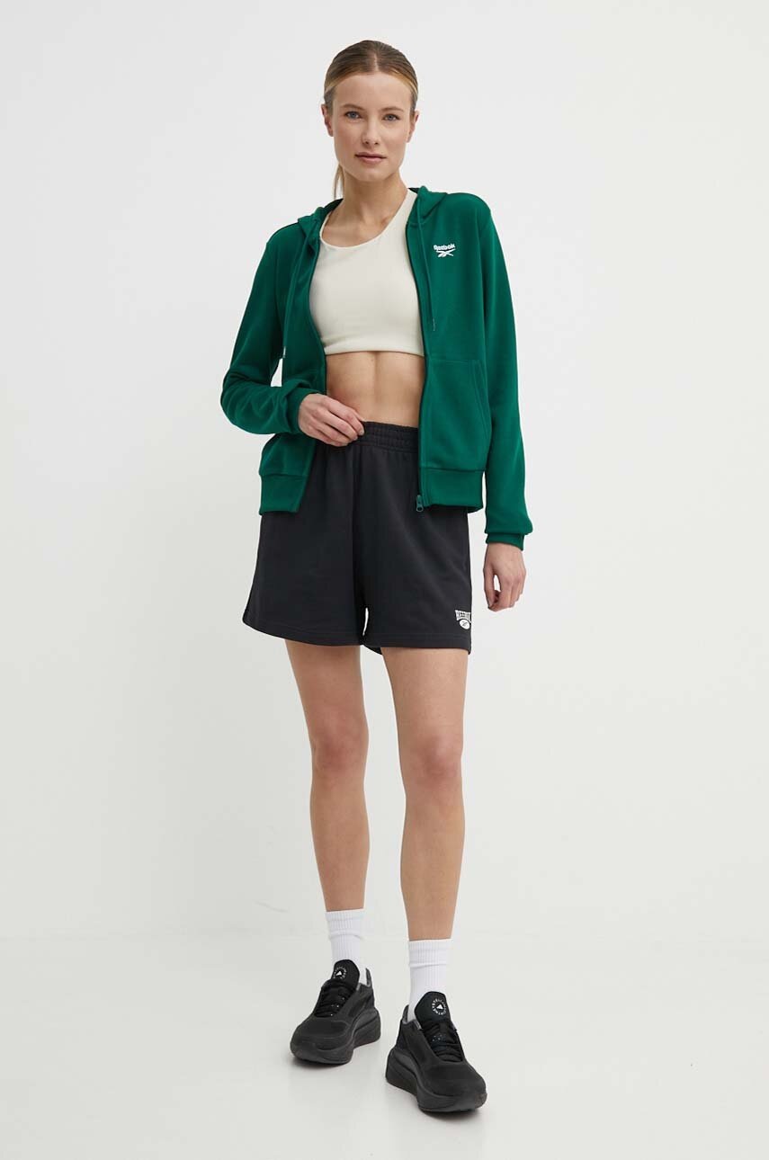 Σορτς Reebok Classic Archive Essentials χρώμα: μαύρο, 100075518 φωτογραφία