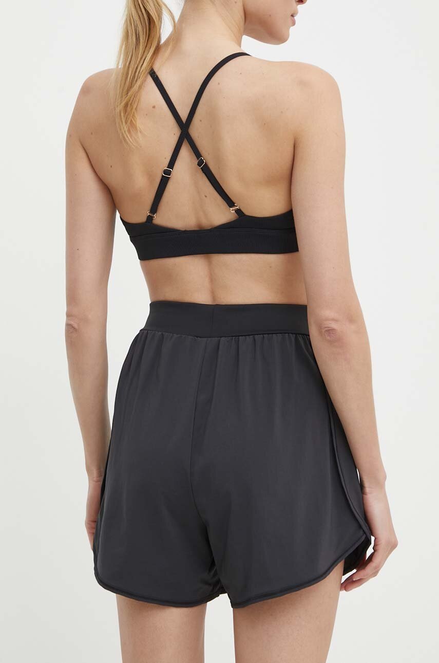 Σορτς προπόνησης Reebok Lux χρώμα: μαύρο, 100075360 φωτογραφία