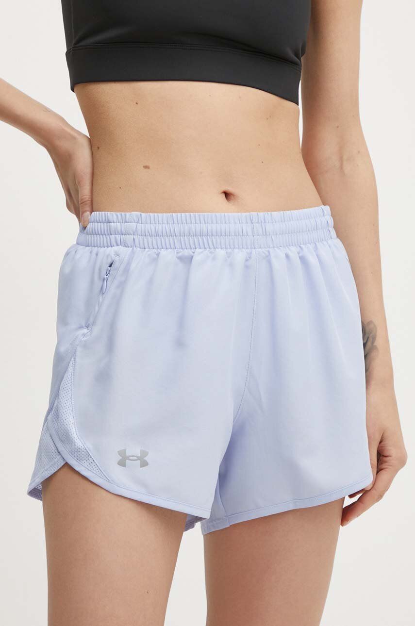 Under Armour pantaloni scurți de alergare Fly By neted, high waist