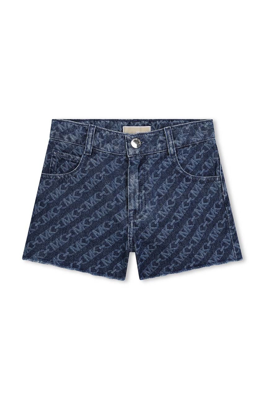 Детские джинсовые шорты Michael Kors с узором