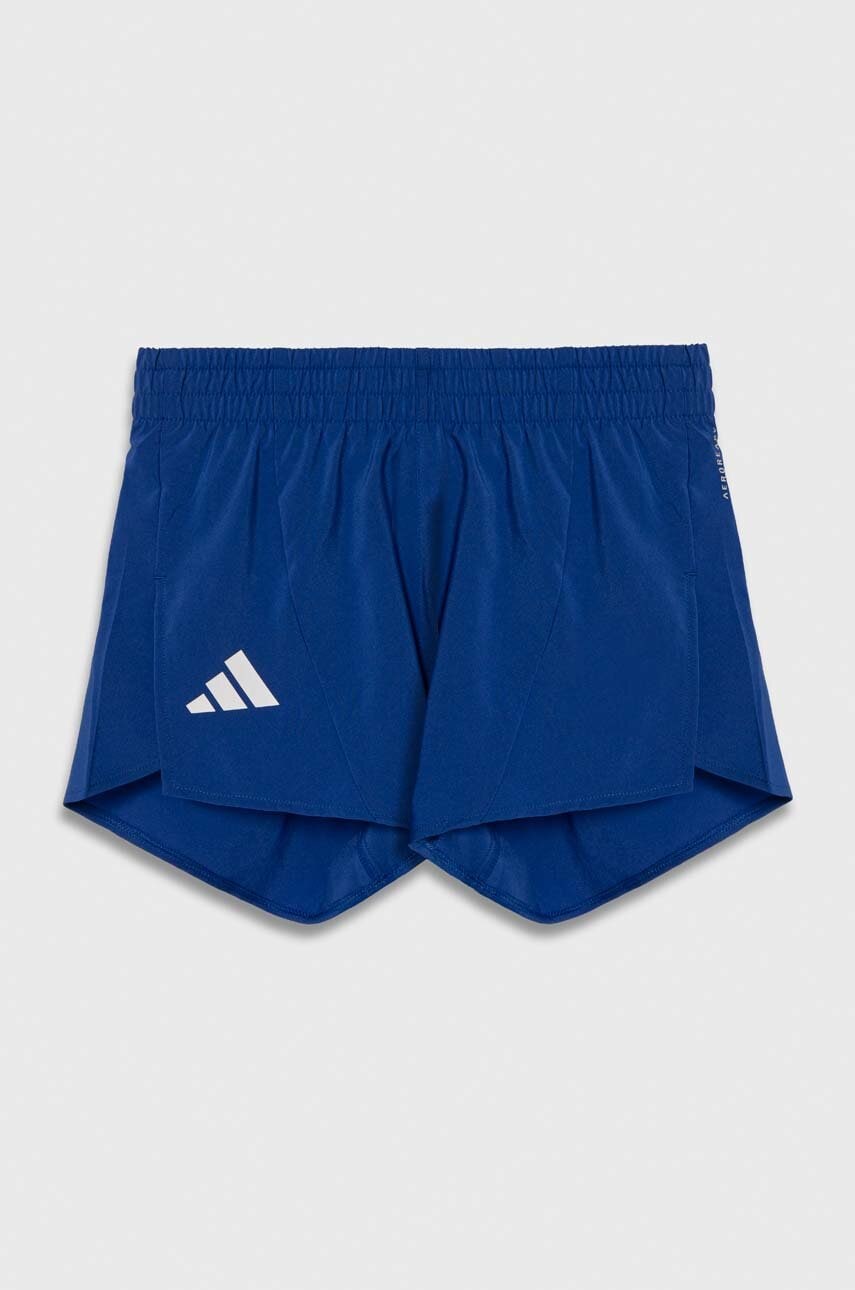 adidas pantaloni scurti copii cu imprimeu, talie reglabila