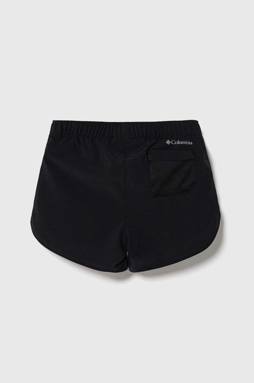 Дитячі шорти Columbia Columbia Hike Short колір чорний однотонні