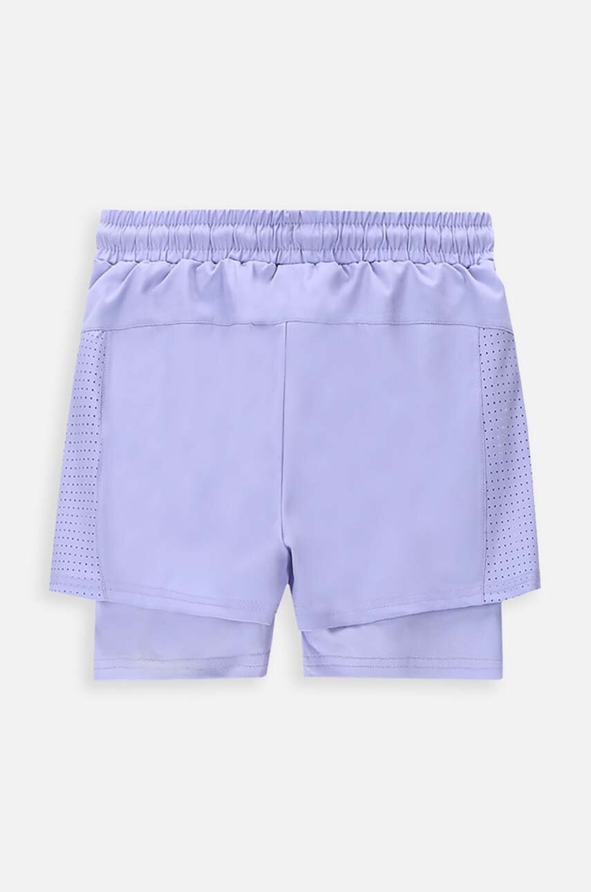 Детские шорты Lemon Explore цвет фиолетовый однотонные Детские шорты Lemon Explore цвет фиолетовый однотонные