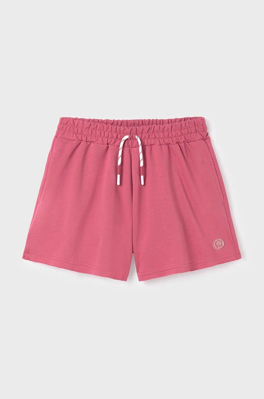 Mayoral pantaloni scurti copii culoarea roz, neted Mayoral pantaloni scurti copii culoarea roz, neted