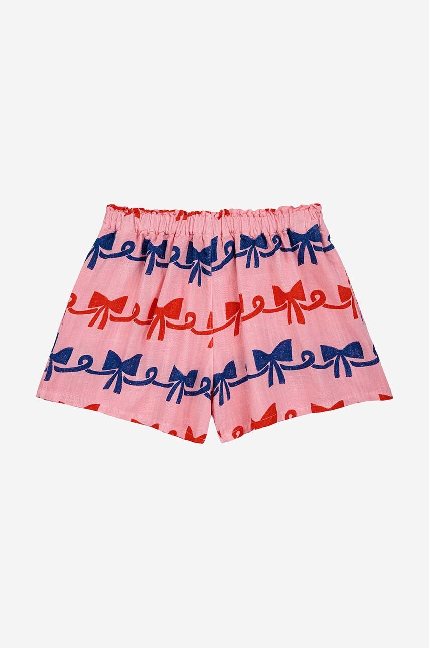 Детские шорты Bobo Choses цвет розовый с узором