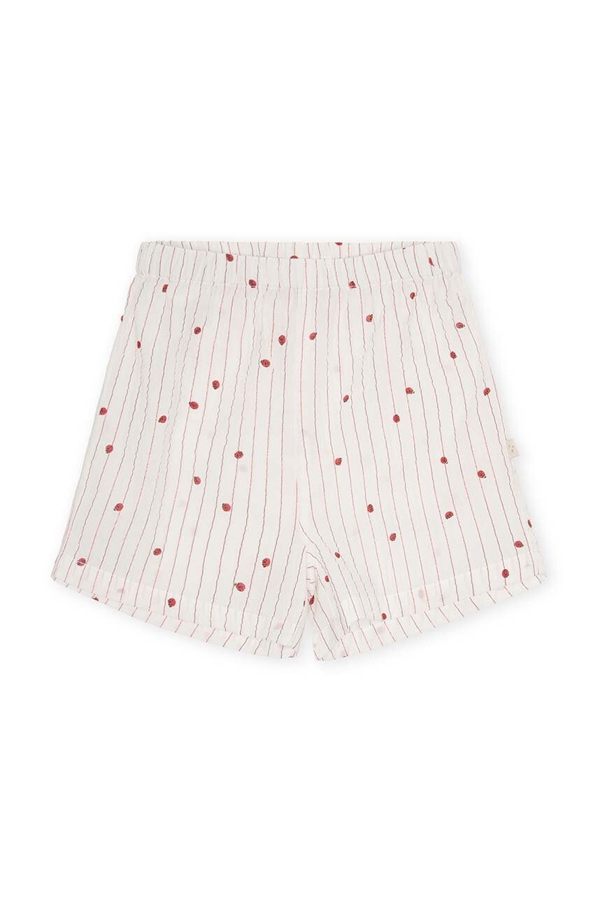 Детские хлопковые шорты That's mine Kia цвет белый с узором в Киеве Детские хлопковые шорты That's mine Kia цвет белый с узором в Киеве