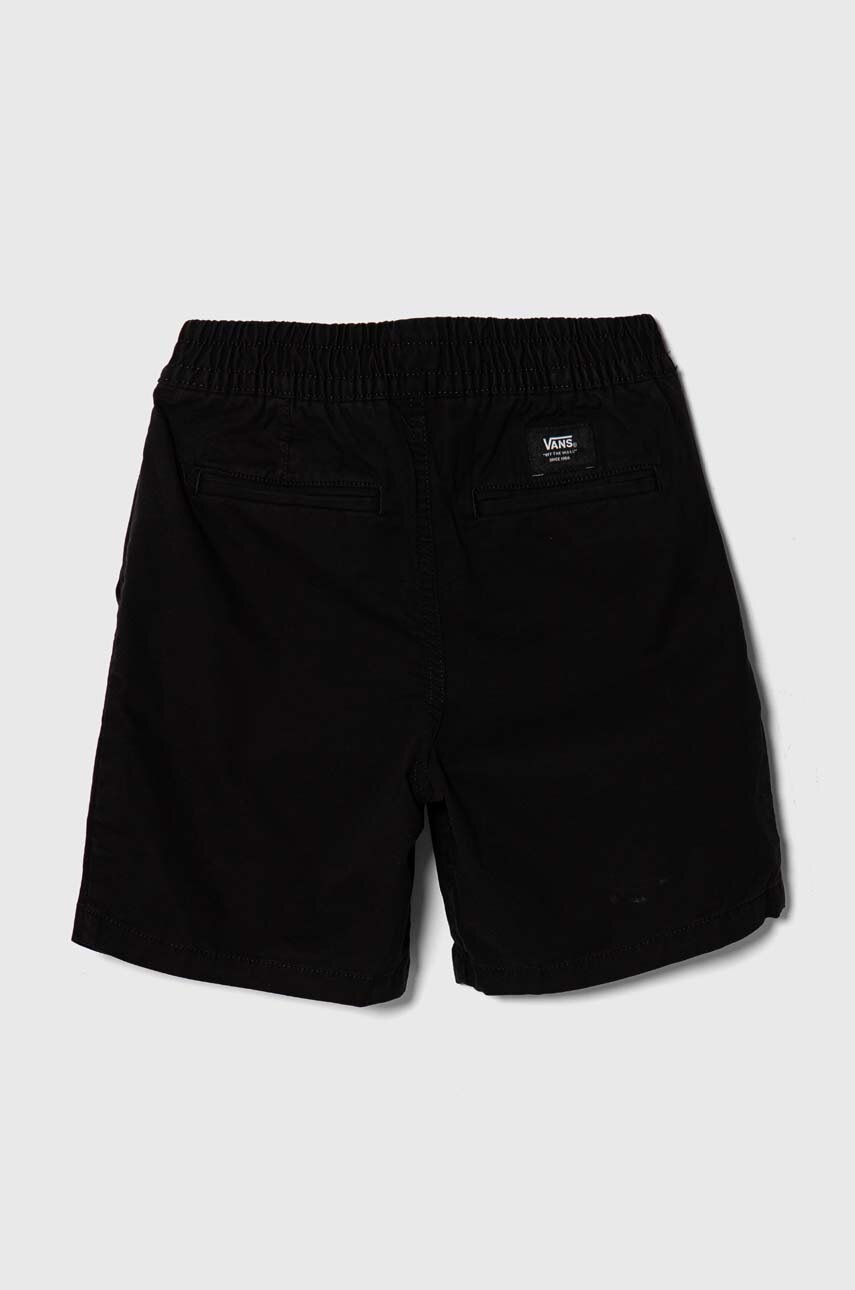 Детские шорты Vans BY RANGE ELASTIC WAIST SHORT KIDS цвет чёрный однотонные