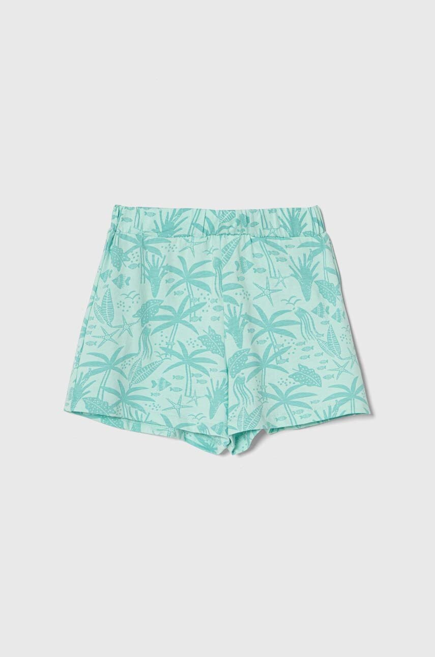 Шорти для немовлят zippy 2-pack колір бірюзовий візерунок