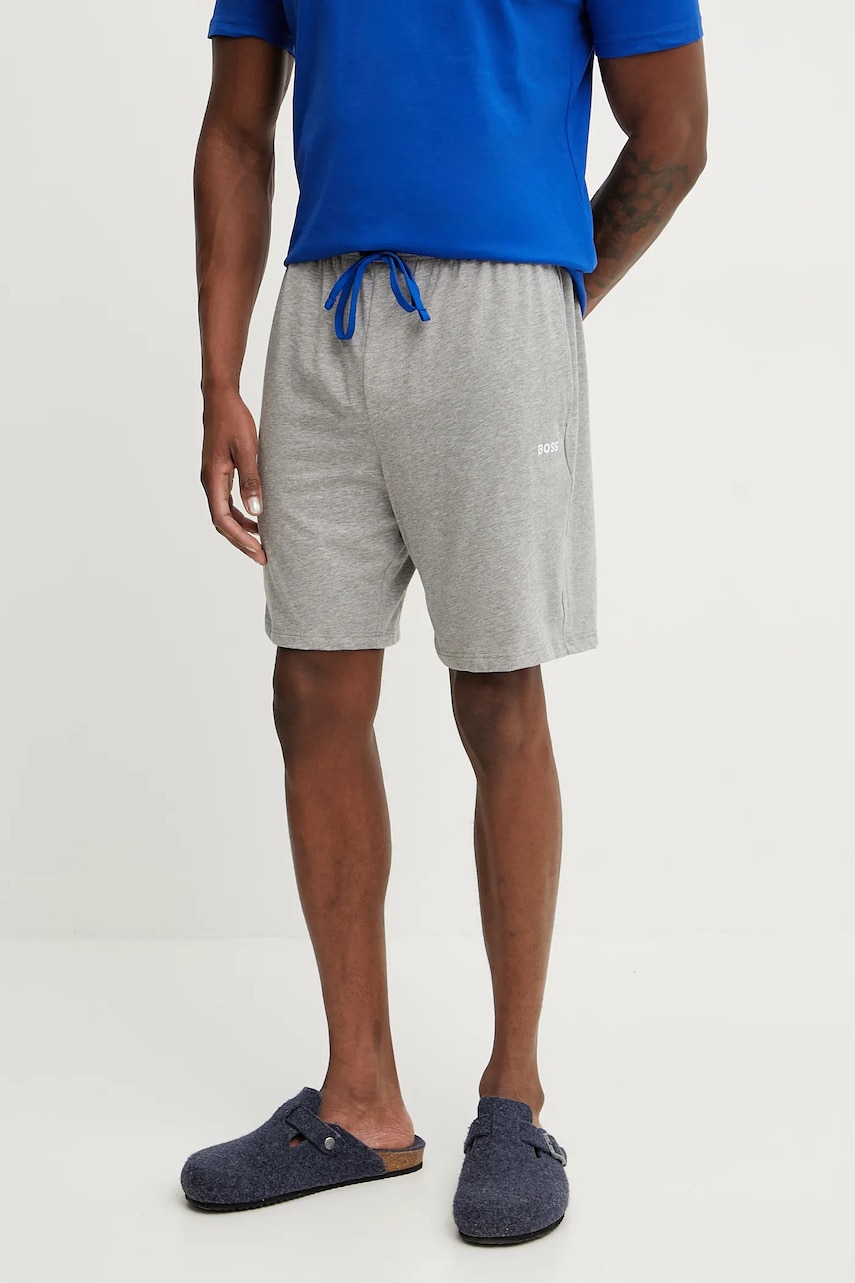 BOSS pantaloni scurți de lounge culoarea gri, 50515314 BOSS pantaloni scurți de lounge culoarea gri, 50515314