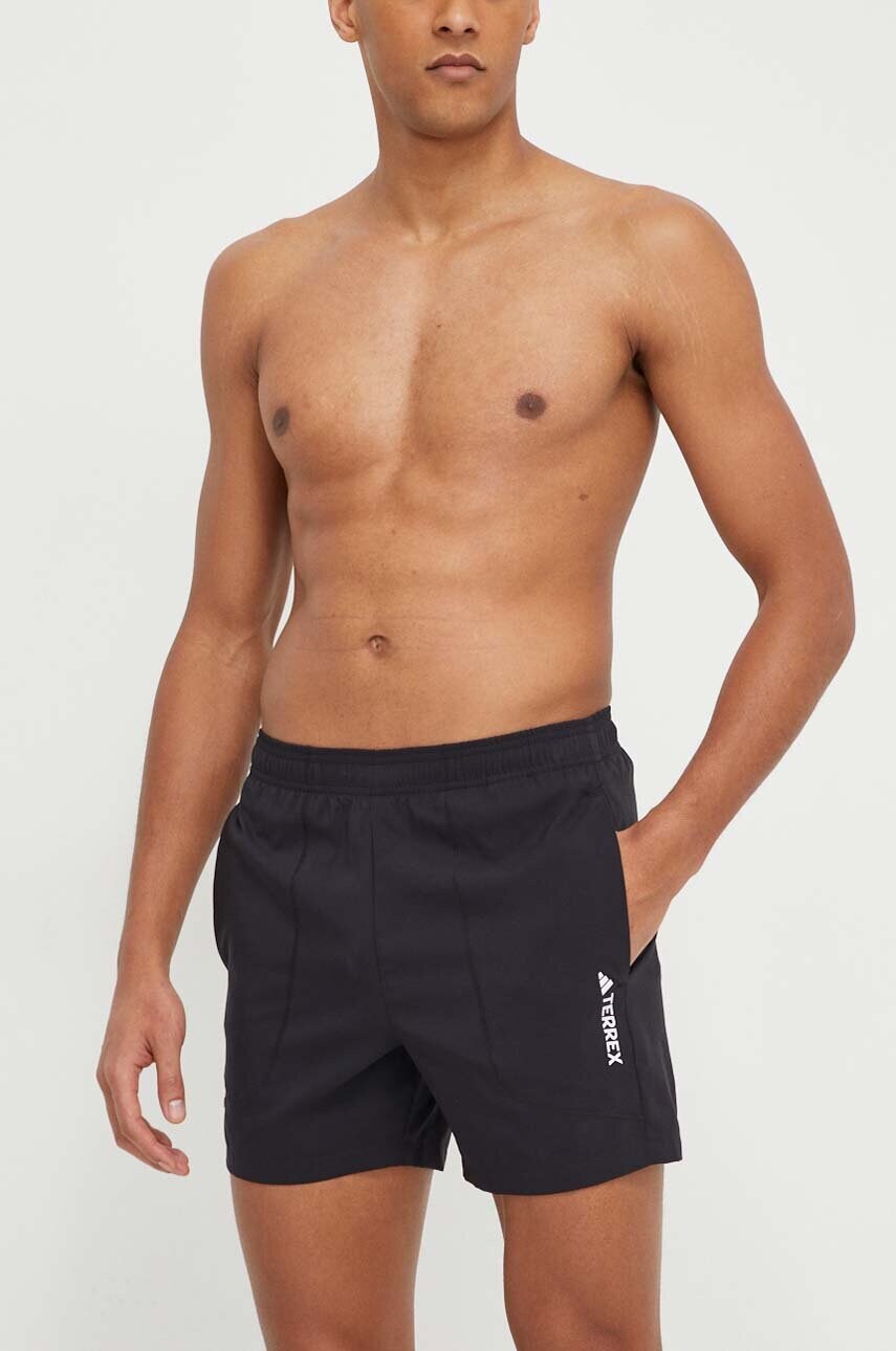Αθλητικά σορτς adidas TERREX Multi TERREX Multi χρώμα: μαύρο HM4013 φωτογραφία
