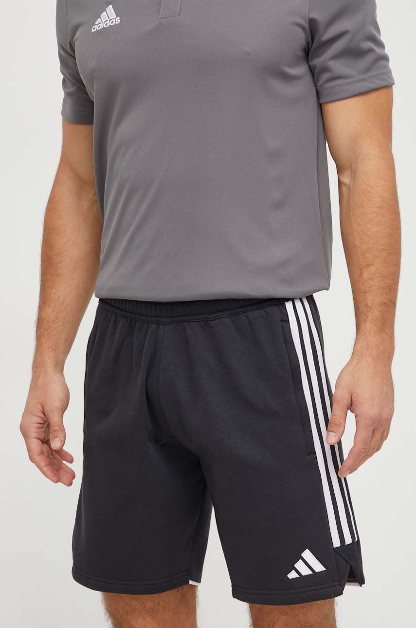 adidas Performance pantaloni scurți sport Tiro 23 bărbați, culoarea negru HS3592