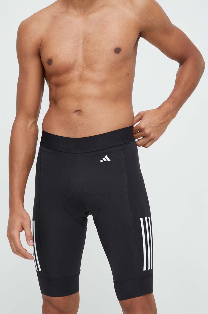 adidas Performance pantaloni scurți de ciclism culoarea negru IJ8335