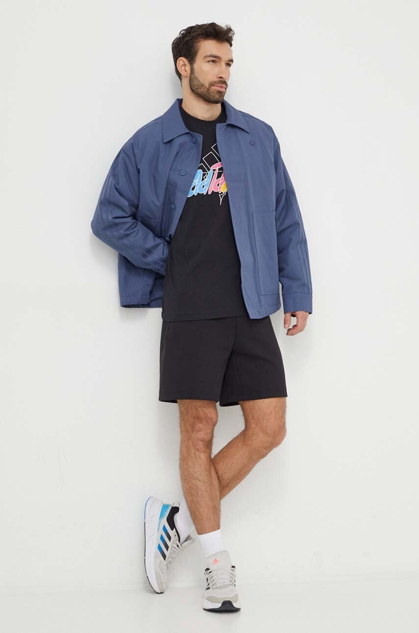 Шорти adidas чоловічі колір чорний 