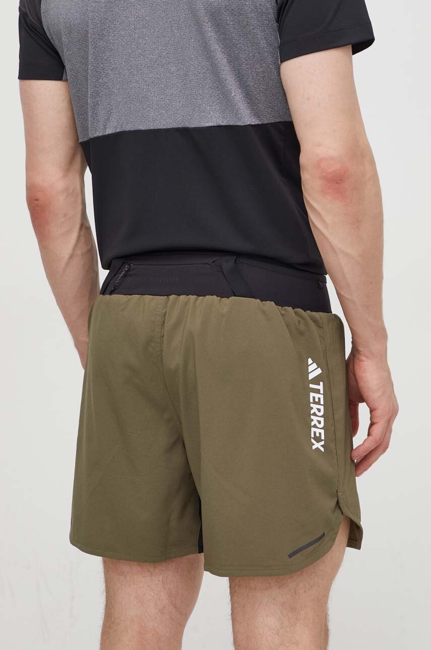 Αθλητικά σορτς adidas TERREX Agravic χρώμα: πράσινο, IP4854 φωτογραφία