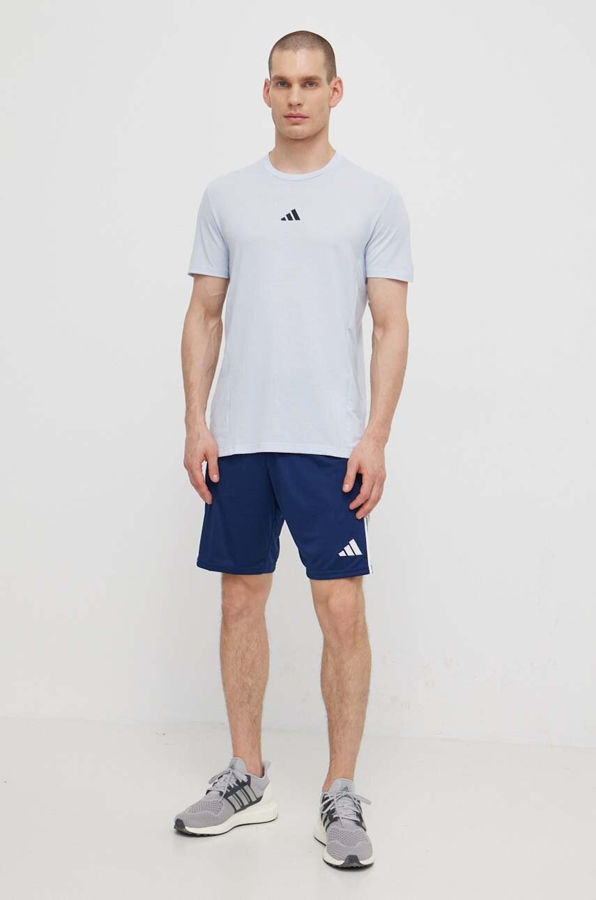 Σορτς προπόνησης adidas Performance Tiro24 χρώμα: ναυτικό μπλε, IR9335 φωτογραφία
