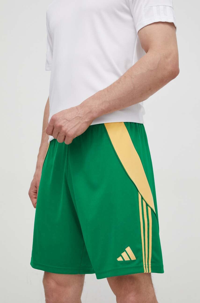 adidas Performance pantaloni scurți de antrenament Tiro24 culoarea verde, IT2414